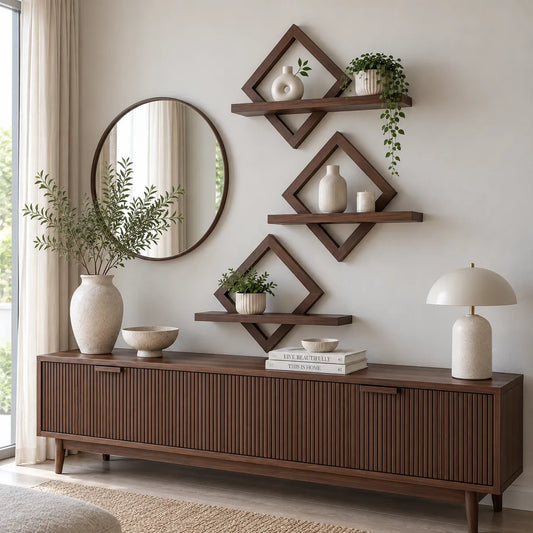 Étagère Murale Design 3 Pièces - Le détail qui fait toute la différence dans votre intérieur