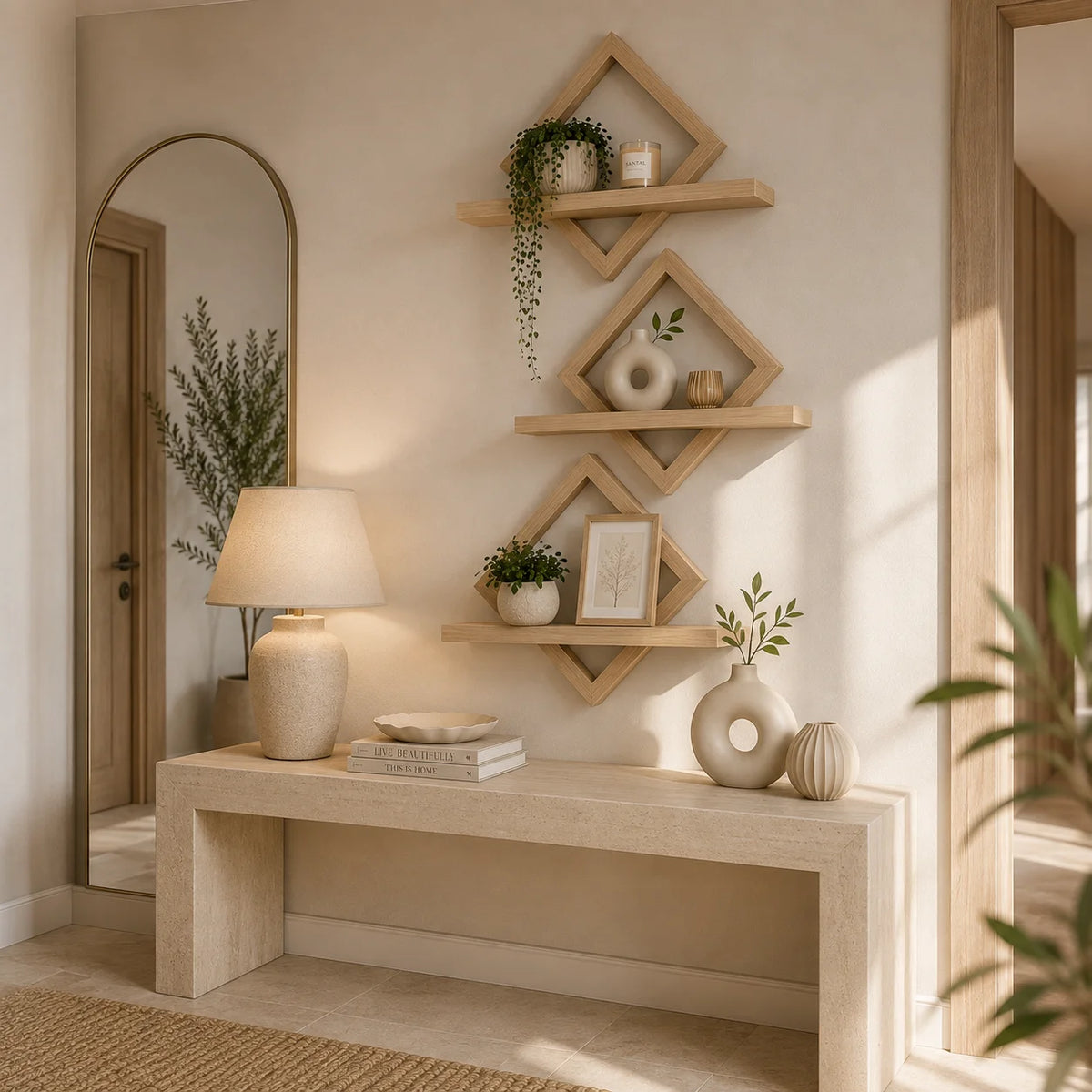 Étagère Murale Design 3 Pièces - Le détail qui fait toute la différence dans votre intérieur