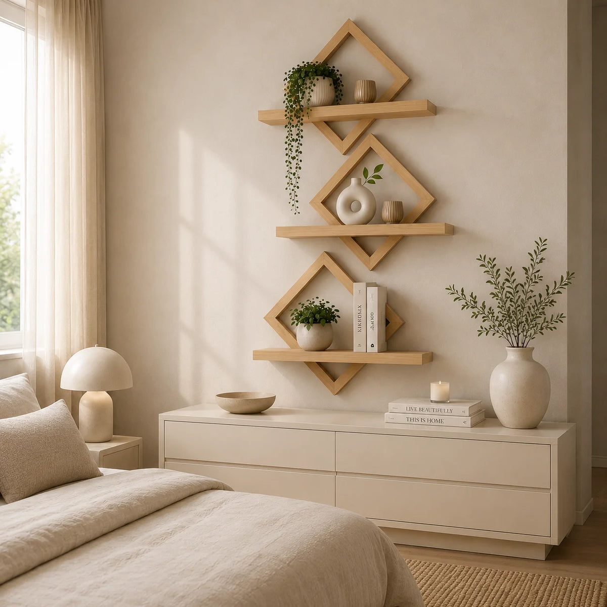 Étagère Murale Design 3 Pièces - Le détail qui fait toute la différence dans votre intérieur