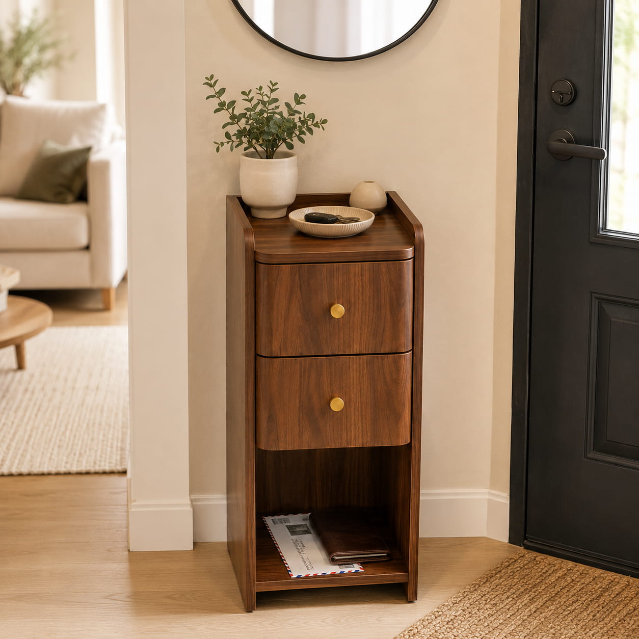 Table d’Appoint Harmonie™ | Élégance & Organisation au Quotidien