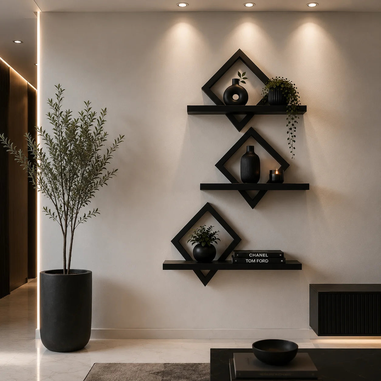 Étagère Murale Design 3 Pièces - Le détail qui fait toute la différence dans votre intérieur