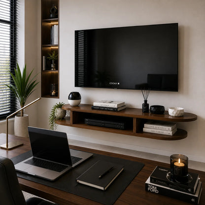 Meuble TV Flottant Luxe – L'Élégance Minimaliste pour Votre Salon