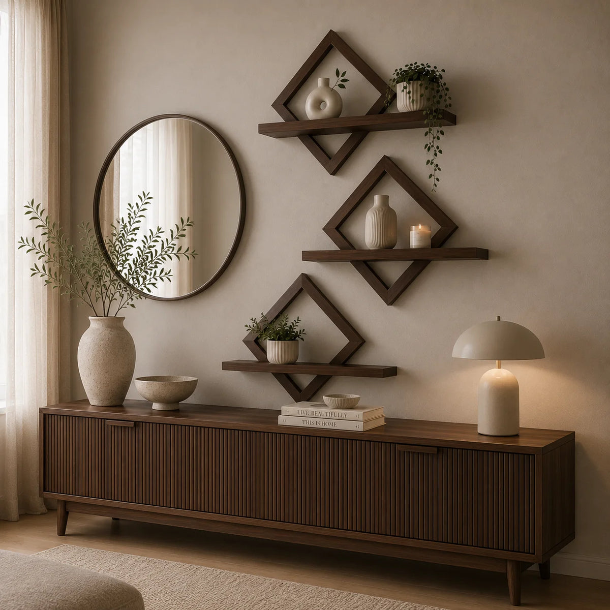 Étagère Murale Design 3 Pièces - Le détail qui fait toute la différence dans votre intérieur